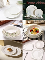 Ensemble de vaisselle de luxe en porcelaine fine Phnom Penh, écologique et compatible lave-vaisselle, pour la restauration hôtelière, vente en gros