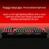 Custom Service OEM/ODM 98% Mechanical Keyboard Factory RGB Backlit Hot-swap Magnetic Switch Gaming Keyboard Wired