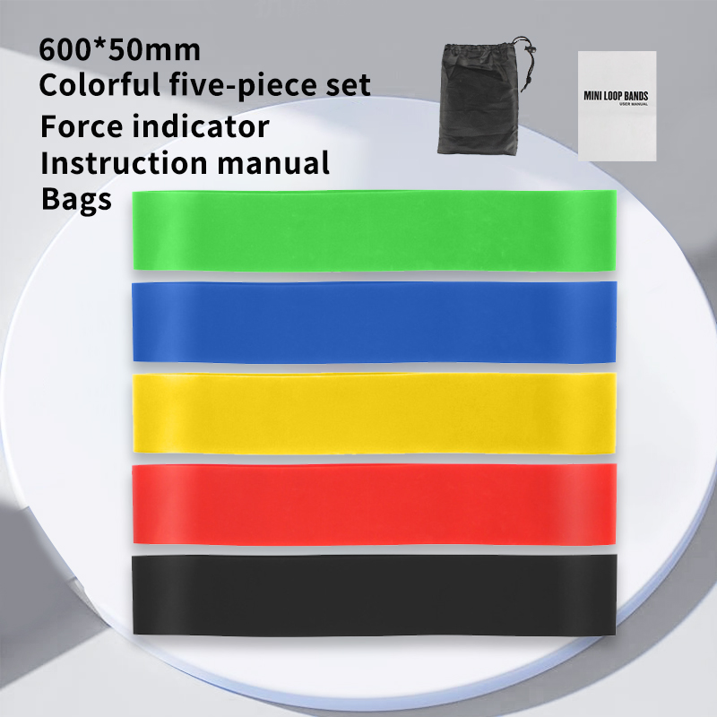 Five-color latex suit