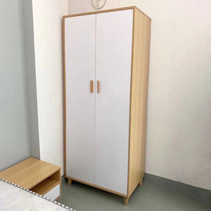 Lemari pakaian pintu geser kayu pintu gudang Kamar Tidur mebel pakaian pengatur pakaian dengan kaca <span class=keywords><strong>godrej</strong></span> almirah kabinet penyimpanan - Product Image 1