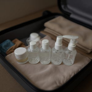 Plastic Spray Bottle Set 50Ml With Pump And Cap For Travel Use 12Pcs - Product Image 2