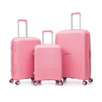 Valise à roulettes double en PP pour femme, prix de gros, personnalisation haut de gamme
