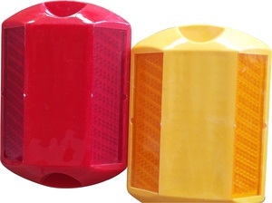 Pekin ROADSAFE Amber kırmızı kedi göz Roadsafe yol güvenliği ABS yol butonu/yükseltilmiş kaldırım işaretleyici - Product Image 6