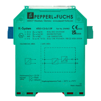 Module de relais d'isolation pour la sécurité incendie, intrinsèquement sûr, type antidéflagrant, isolation PEPPERL+FUCHS