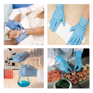 <span class=keywords><strong>Gants</strong></span> nitrile jetables bleus 3.5g boîte 100 pcs sans latex jetable sans poudre pour <span class=keywords><strong>gants</strong></span> médicaux en nitrile - Product Image 5