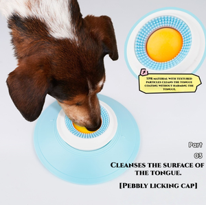 Juguete de autoentretenimiento para gatos, plato de lamido para cachorros, ventosa, bola de lamido para gatos, comederos giratorios para mascotas - Product Image 1