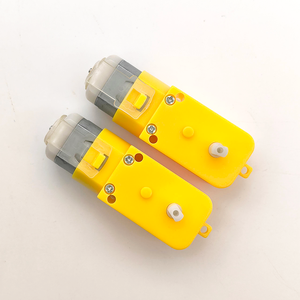 Motor de escobillas con caja de engranajes de reducción de eje simple/doble, modelo 130, para educación científica, juguete experimental, montaje con brida, aplicación doméstica 130 - Product Image 2