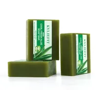 100g personnalisé naturel doux aloès fait à la main huile essentielle silka papaye blanchissant silka papaye blanchissant savon impérial en cuir
