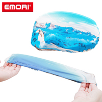 Cadeau promotionnel pour l'hiver Housses de lunettes de ski en polyester spandex propres et sans rayures