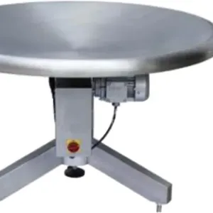 Rotary Accumulation Table Turntable 304 Stainless Steel Finished Product Table for Packaging Line