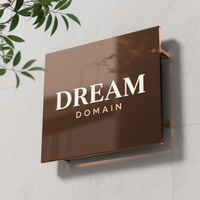 Plaque de porte moderne Cosun en métal creux pour maison, appartement, hôtel – Numéro de chambre et signalétique