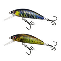 Leurre dur ABS Crazy Mackerel Master pour lancer longue distance, 6cm 11g, toutes couches d'eau, avec hameçon Sanben
