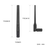 Antenne Wi-Fi longue portée Iora double bande 2.4G 5.8G pour serre agricole, routeur intérieur 2400-2500/5150-5800MHz 5G 4G 3G