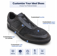 Chaussures de skate décontractées pour hommes RADOLFA, durables, confortables, antidérapantes, flexibles, respirantes, avec bande élastique, légères, à porter toute la journée