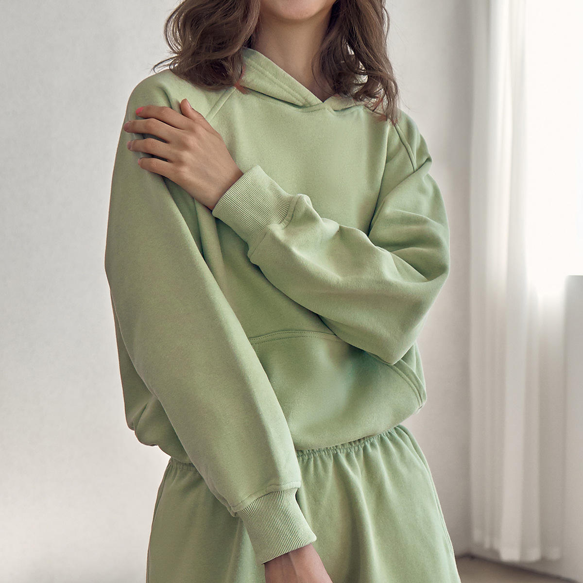 สีเขียวด้านบน