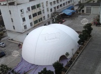 Tente gonflable d'igloo de dôme de partie tente de dôme d'éclairage menée tente gonflable antigel gonflable de dôme de chapiteau d'igloo