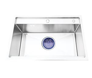 Fregadero de Cocina de Acero Inoxidable 304, Estilo Rústico Hecho a Mano, Panel Engrosado de 1.2 mm, Superficie Cepillada Resistente - Product Image 2