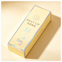 Boîte à rouge à lèvres personnalisée en usine, étiquette privée, boîte d'emballage en papier pour gloss à lèvres simple, duo, trio, pour cosmétiques