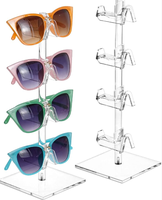 Prix de gros Présentoir commercial en acrylique Présentoir pour lunettes