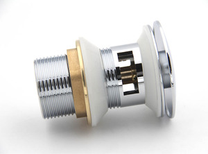 Bouchon de <span class=keywords><strong>lavabo</strong></span> à poussoir en laiton chromé moderne de haute qualité, écologique, <span class=keywords><strong>prix</strong></span> d'usine - Product Image 4