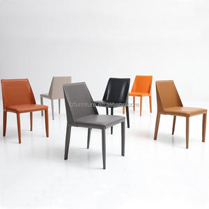 Silla de Comedor de Metal con Respaldo Alto, Cómoda, Diseño Moderno y Lujoso, Ajustable para Muebles del Hogar, Venta al Por Mayor 2026, Muestra Gratis - Product Image 4