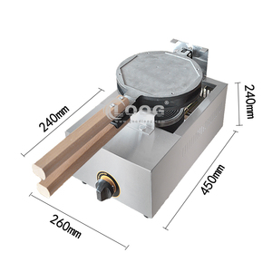 Alta calidad comercial antiadherente de gas Hong Kong máquina de gofres de huevo máquina de gofres de burbujas huevo máquina de - Product Image 4