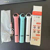 USB ricaricabile multifunzionale Laser penna presa in giro per gatti eco-friendly in plastica giocattolo per gatti con punta di piume