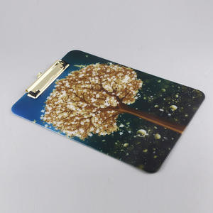 Portapapeles de Plástico Personalizado Tamaño A4 para Sublimación, en Blanco o con Impresión de Logotipo Personalizado - Product Image 4