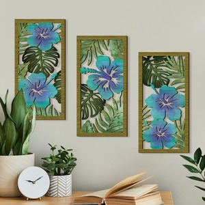 Décoration <span class=keywords><strong>murale</strong></span> en bois ajouré, suspension <span class=keywords><strong>murale</strong></span> idyllique pour chambre et salon - Product Image 3