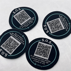 NFC Woven Custom Clothing Labels For Garment Neck <b>Tag</b> - Product Image 2