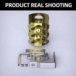 Colorido motocicleta bicicleta Acero inoxidable taza de agua botella jaula MTB bicicleta de carretera botella estante motocicleta botella de agua soporte - Product Image 6