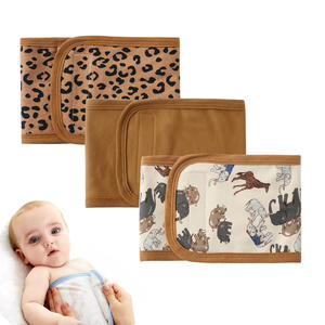 Envoltura de vientre para bebé recién nacido, banda de cubierta de algodón cómoda, banda de vientre suave de dibujos animados para bebé, cinturón de ombligo para protección del Abdomen - Product Image 1