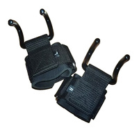 Correas de levantamiento de pesas para fitness, ganchos de entrenamiento de fuerza, gancho de potencia para dominadas en gimnasio, gancho de agarre para protectores de muñeca