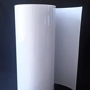 الجملة Minyang 0.25 مللي متر-5 مللي متر الأبيض الحيوانات الأليفة ورقة لفة فيلم بالحرارة الطباعة عرض الإعلان باستخدام - Product Image 4