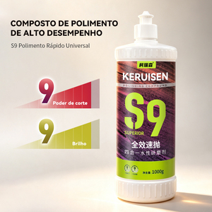 Cire de polissage de <span class=keywords><strong>voiture</strong></span> composée pour Correction de la peinture Composé de frottement de peinture Quatre en un 1kg - Product Image 1