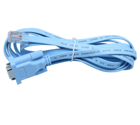 Kabel Konsol Seri, 6FT 1.8M RS232 DB9 Female Ke RJ45