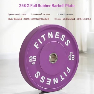 Plaques de <span class=keywords><strong>musculation</strong></span> en acier Macaron 2,5 kg à 25 kg, à grand trou, pour femmes, pour exercices de pont fessier, usage domestique, écologiques, pour barres d'haltères - Product Image 4