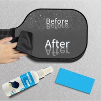 Vente directe usine – Agent de nettoyage personnalisé et tendance pour raquettes de pickleball, entretien des raquettes en fibre de carbone, forme carrée/cylindrique