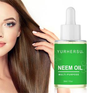 YURHERSU vücut bakımı organik saç <span class=keywords><strong>Neem</strong></span> yağı özü soğuk preslenmiş konsantre nemlendirici <span class=keywords><strong>Neem</strong></span> yağı cilt için - Product Image 1