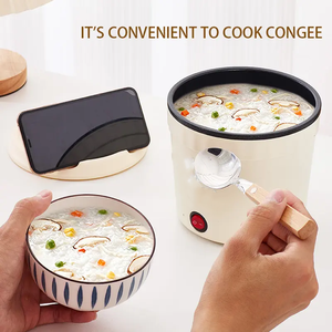 Prix usine Multi-fonctionnel Mini <span class=keywords><strong>Pot</strong></span> Nouilles Instantanées Portable Électrique Marmite Pour Dortoir Étudiant Ménage Maison - Product Image 3