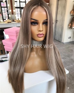 Perruque Lace Frontal Wig 13x4 blonde HD 613 Lace Frontal Wig pour filles blanches, cheveux naturels ondulés, cheveux humains - Product Image 6