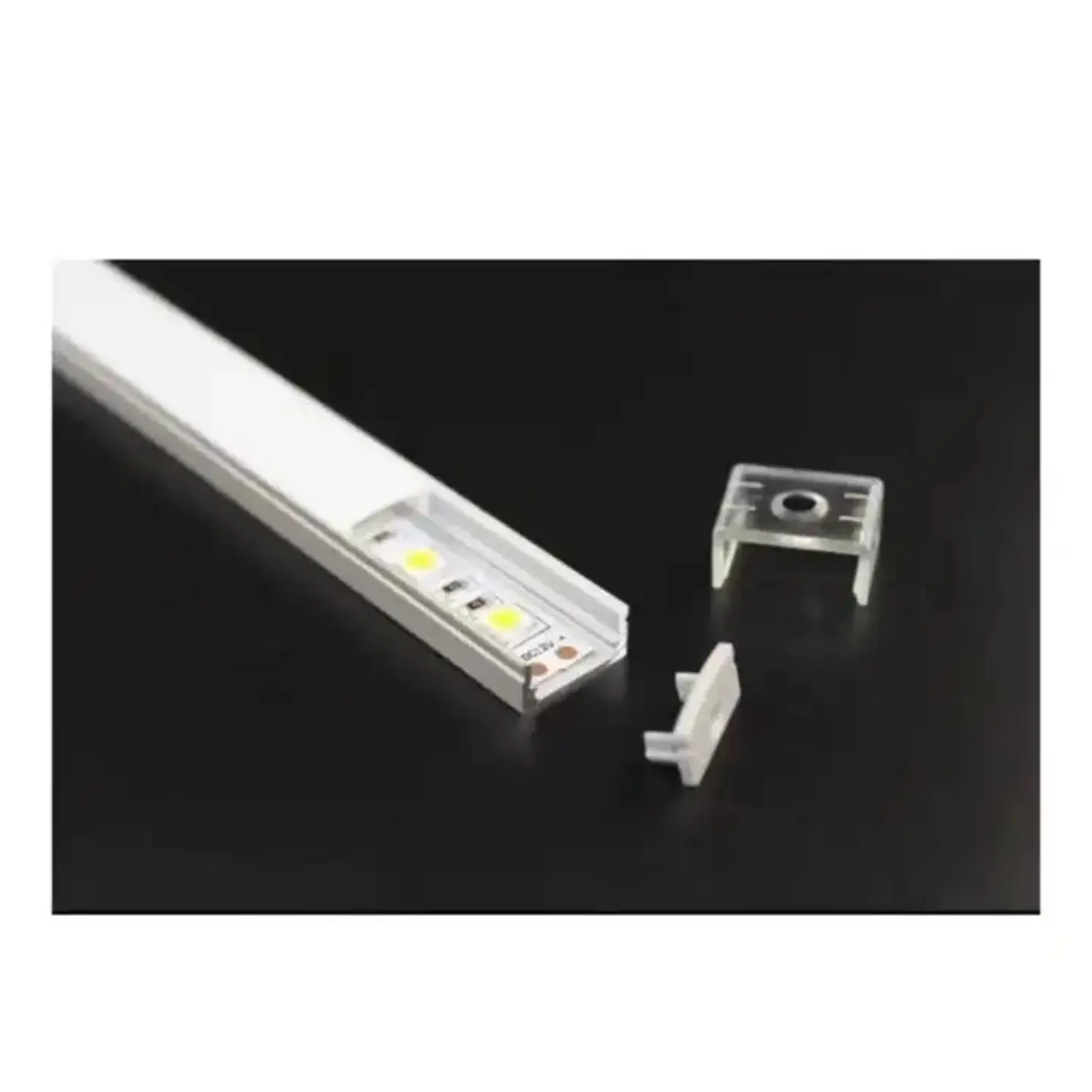 Nouveau produit led lumière creux ligne lumière encastré profilé en aluminium en forme de u décoration de la maison led profilé en aluminium OL-ALP002-R