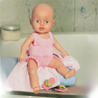 Poupée interactive et éducative Belinda Adorable en plastique étanche de 33 cm, modèle de baignade fonctionnel, ensemble de jouets pour bébé