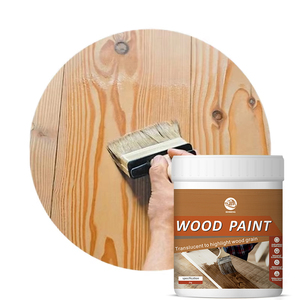 Translucent Acrylic Wood <b>Paint</b> for Solid Wood Furniture Indoor/Outdoor Use Brush <b>Coating</b> 300g Liquid <b>Coating</b> - Product Image 1