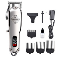 Tondeuse à cheveux électrique en libre-service spécialisée pour bébés et enfants - Modèle rétro en métal Tondeuse à cheveux électrique
