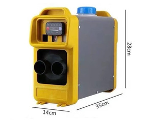 Portable 2-5kw tout-en-un radiateur chauffage de stationnement pour camions fourgons nouvelle condition 12V Diesel climatisation air rayonnant 24V ventilateur - Product Image 4