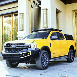Parachoques Delantero de Aleación de Acero con Luces Antiniebla para Ranger, Barra Protectora Todoterreno 4x4, Ajuste Universal <span class=keywords><strong>2022</strong></span>+ - Product Image 2