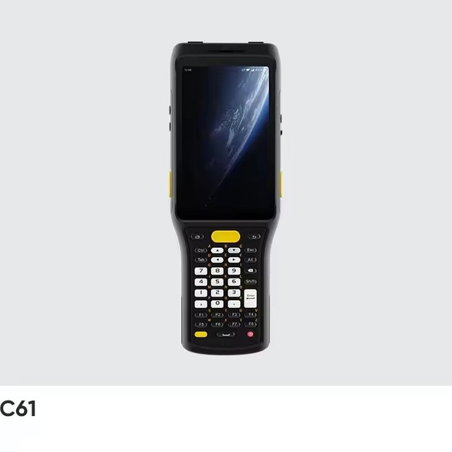 For Chainway C61 Rugged Android PDA Handheld Mobile Computer with RFID/Impinj UHF Scanner and 2D Barcode Scanner
