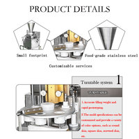 Machine de fabrication de Siomai/Shaomai/Wonton motorisée de bureau en acier inoxydable, petite taille, 30 pièces/min, 220V/110V, garantie 1 an