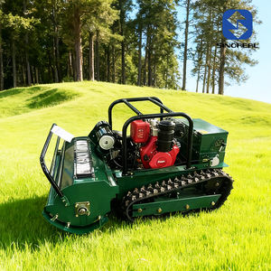 クローラー搭載型ヘビーデューティーRCブラシモア 15馬力エンジン プロ仕様マルチングシステム 1年保証 PLCコア 1000mm刈幅 - Product Image 6